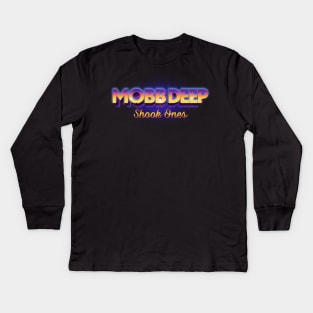 Shook Ones Mobb Deep Kids Long Sleeve T-Shirt